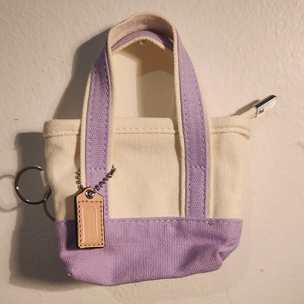 Coach Min Hang Tag & Unbranded Mini Tote Bag